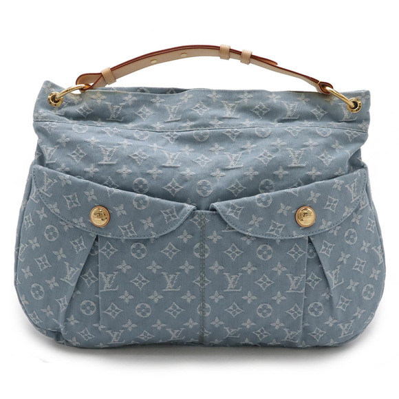 LOUIS VUITTON Handbags - LOUIS VUITTON Louis Vuitton Monogram Denim Daily GM Shoulder Bag Bleu Clair B...